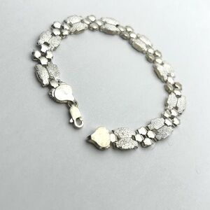 Elegant Sterling Silver Bracelet- Italy